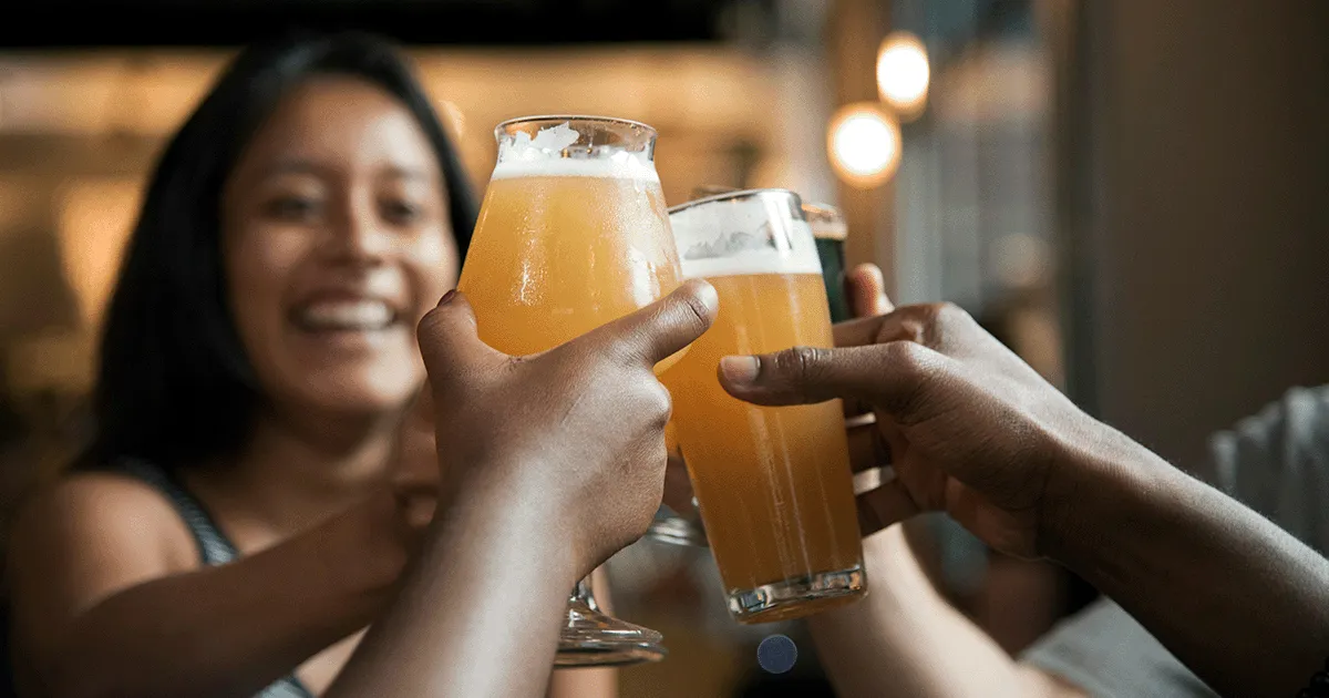 A round of golf + drinks